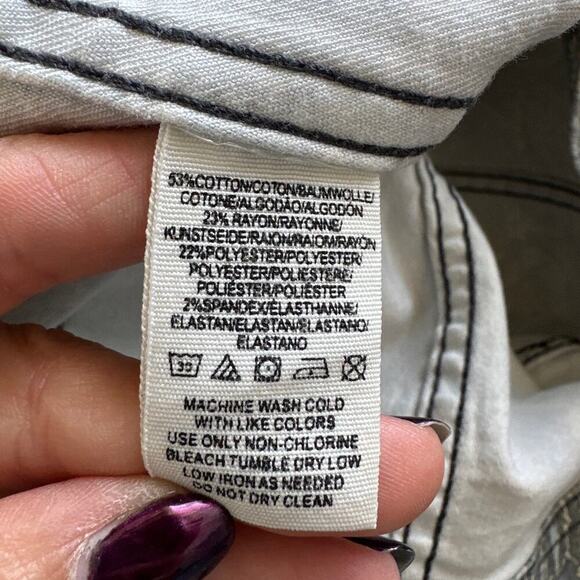 Free People Modern Femme Blue/Green Boho Paisley Print Mini Skirt, Size 4, EUC - Picture 4 of 4